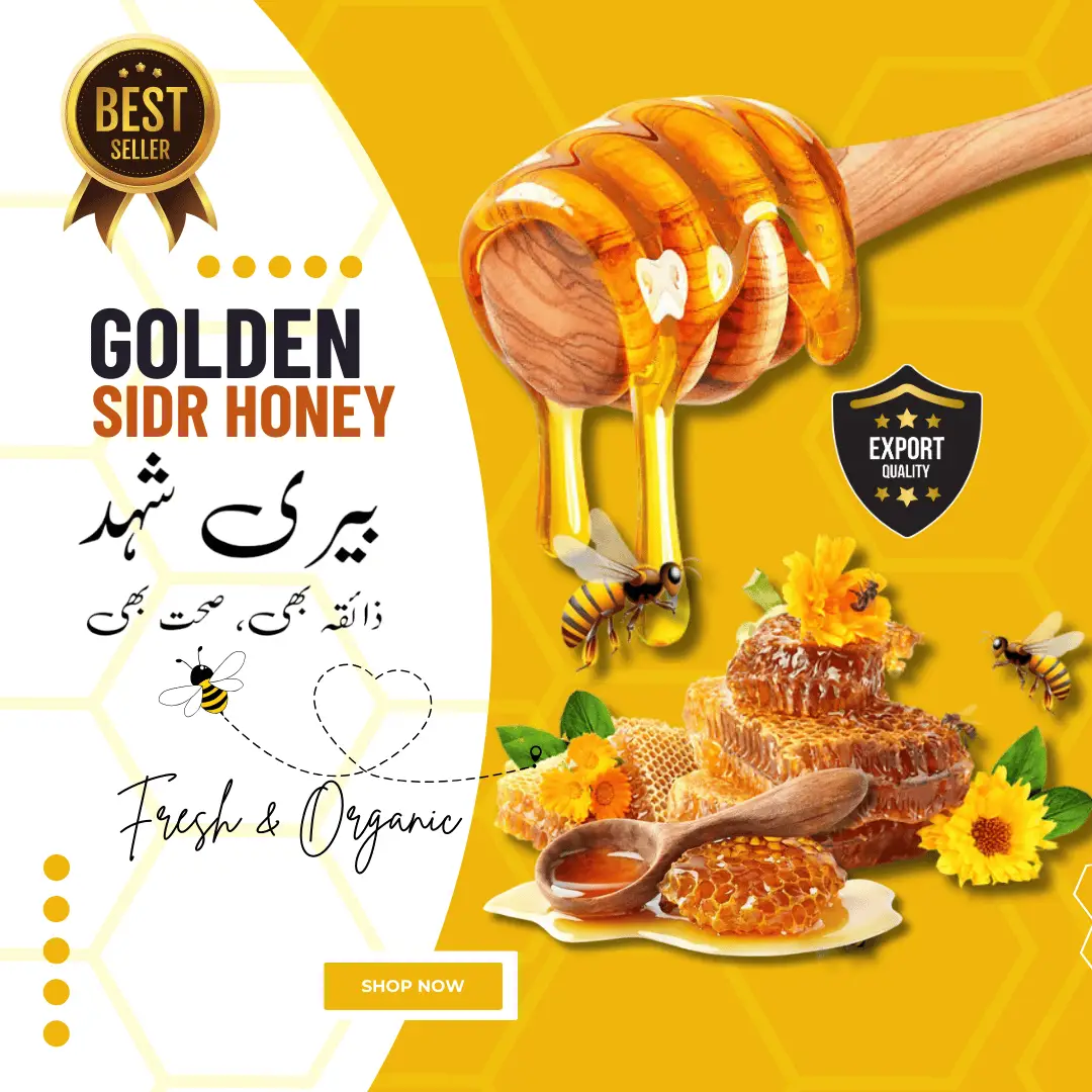 Golden Export Quality Sidr Honey