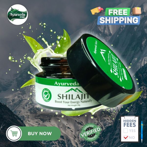 Organic Himalayan Shilajit Resin