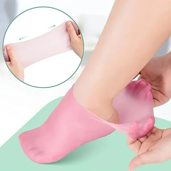 Silicon Moisturising Soft Gel Socks