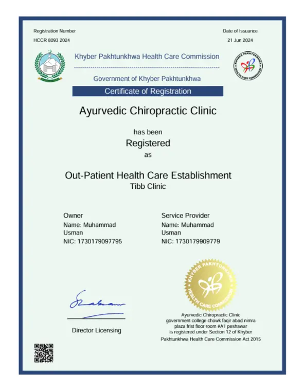 Ayurveda Store NCT registration